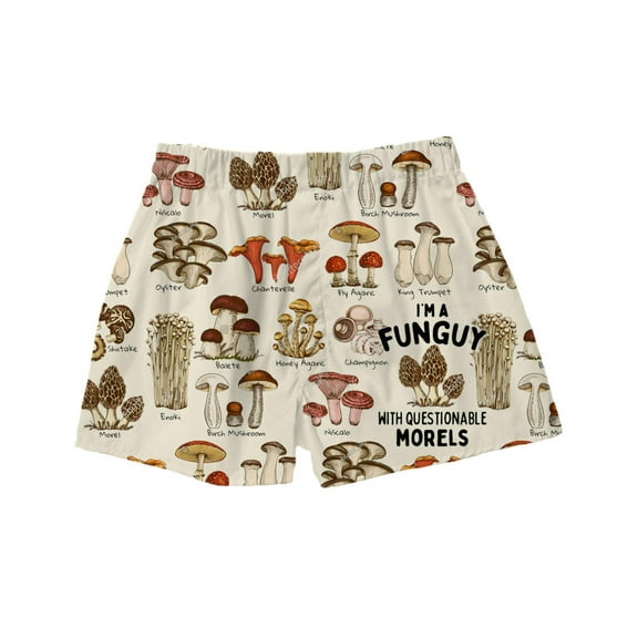 I'm a Funguy Mushroom Boxer Shorts