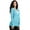 Ash Mint, variant on Women's Snap Button Cardigan Long Sleeve Knit Ribbed Sweater NEWJ181 Black S