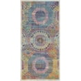 thumbnail image 2 of Nourison Global Vintage Geometric Multicolor 2' x 4' Area Rug, (2x4), 2 of 8