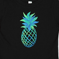 thumbnail image 4 of Inktastic Blue and Green Pineapple Boys or Girls Baby T-Shirt, 4 of 5