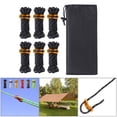 thumbnail image 3 of Pack Guylines Tent Cords Camp ajustador tensor para Negro, 3 of 9