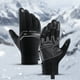 thumbnail image 3 of Invierno Hombres Mujeres Ciclismo Guantes A prueba de viento Impermeable Antideslizante Pantalla táctil Cálido, 3 of 8