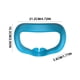 thumbnail image 3 of Funda Silicona para La Cara Máscara Del Cojín VR Los Meta Quest 3S () Azul, 3 of 3