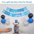thumbnail image 4 of Pet Birthday Hat Bibs Pet Birthday Party Decoration Set Fun Cute Pet Party Accessories, 4 of 6