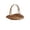Brown, variant on Hand-woven Basket Fruit Portable Grocery Garden Rattan Storage Fruit and Vegetable Picking Egg Shopping