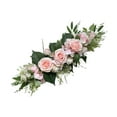 thumbnail image 3 of Arco de boda artificial, regalos de flores, arreglo floral de seda para boda Rosa claro, 3 of 9