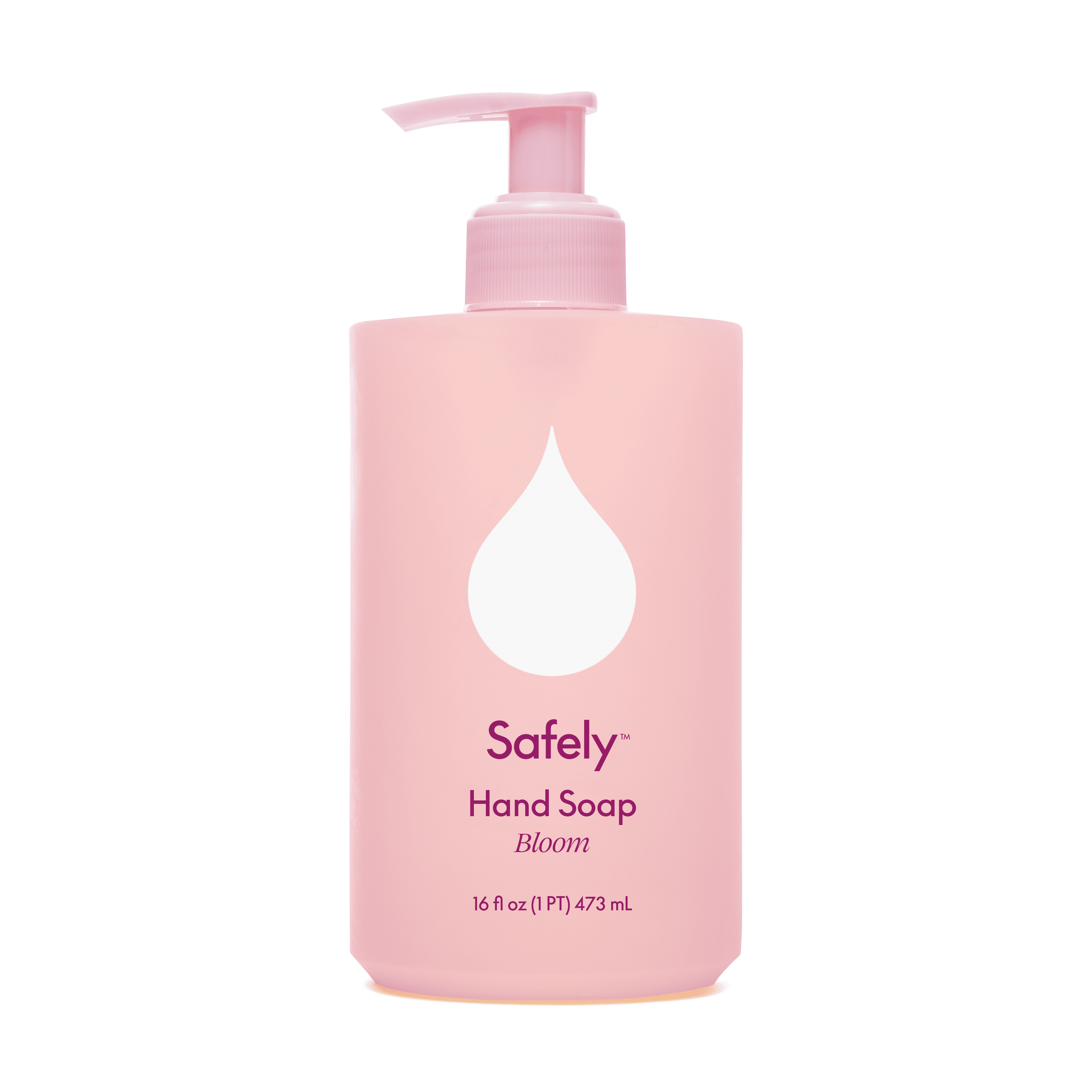 Safely Hand Soap, Naturally Hydrating Hand Soap, Bloom Scent, 16 fl oz