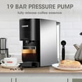 thumbnail image 3 of Espresso Pod Machine, 3 in 1 Coffee Machine for Nespresso Capsules OriginalLine, Dolce Gusto Coffee Pods and Ground Espresso, 19 Bar, Black, 3 of 8