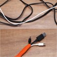 thumbnail image 6 of Uxcell 1 Count Braided Cable Sleeves, PET Heat Shrinkable Cord Protector Orange 1 3/8inch x 3ft, 6 of 6
