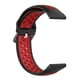 thumbnail image 5 of Pulsera de silicona correa ajustable para Samsung Galaxy Watch (negro + rojo), 5 of 7
