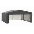 thumbnail image 1 of ShelterTube Wind and Snow-Load Rated Garage, 20x23x10 Gray, 1 of 7