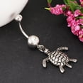 thumbnail image 3 of KLKCMS 14G Belly Button Steel Navel Barbell Jewelry Tortoise, 3 of 9