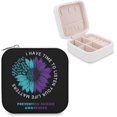 thumbnail image 1 of I Have Time To Listen Your Life Matters Prevention Suicide Awareness Jewelry Box,Portable Jewelry Storage Box,Travel Jewelry Case,Small Jewelry Boxes for Ring, Storage Holder Boxes, 1 of 7