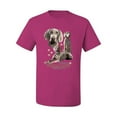 thumbnail image 2 of If It's Not a Weimaraner It's Just a Dog Gift | Mens Dog Lover Graphic T-Shirt, Fuschia, 3XL, 2 of 3