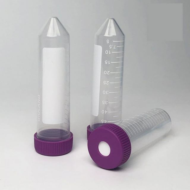 Tube de Réaction Biologique 15ml50ml Tube d'Agitation Matériau Pp