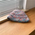 thumbnail image 6 of CoCopeaunts Mix Color Knit Hat for Women Autumn Winter Bucket Hats Rainbow Soft Warm Fisherman Hat Casual Costume Accessory, 6 of 8