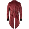 thumbnail image 3 of Vestido de corte de Halloween para hombre, traje de esmoquin largo con solapa, tela cómoda y cálida Pompotops  oipoqjl22212, 3 of 6