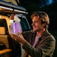thumbnail image 5 of Bug Zapper Portable Electric Mosquito Killer Lamp Safe Silent Fly Insect Trap With Hanging Hook For Bedroom Kitchen Camping Balcony(Grey-15Cm), 5 of 8