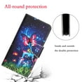 thumbnail image 5 of Compatible with iPhone 15 Wallet Case for Women with Credit Card Holders, Magneitc Cute Patterned Designed Flip PU Leather Kickstand Shockproof Cover for iPhone 15, Butterfly, 5 of 7