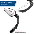 thumbnail image 3 of West Biking 360 Rotatable Bicycle Rear View Mirror, Handlebar Bar End Bike Mirror, a Pair, 3 of 8