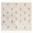 thumbnail image 6 of SAFAVIEH Natura Merrill Diamond Area Rug, Ivory/Grey, 5' x 8', 6 of 9
