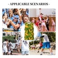 thumbnail image 6 of Xecao Fresh Corn 1 print basketball shirt for both men and women, a unisex basketball jersey perfect for theme parties-4X-Large, 6 of 6