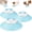 White*3PCS, variant on Dog Lick Ball,Licking A Ball Add More Fun Bowl, Dog Lick Ball Bowl,Licking A Ball for Dogs,Slow Down Eating Speed and Add More Fun for Your Dog and Cats