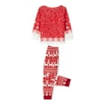 thumbnail image 6 of Meihuid Holiday Christmas Family Pajamas Matching Set Moose Xmas Pjs for Couples and Kids Baby Sleepwear, 6 of 10