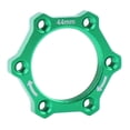 thumbnail image 2 of Moyeu Avant/arrière Fileté Vélo Rondelle d'Adaptation de Bride de Rotor en Alliage d'Aluminium - Vert, Vert, 2 of 7