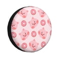 thumbnail image 1 of Balery Pigs Head And Donuts Cubiertas para Neumáticos - Protector Resistente para Neumáticos de Camioneta, SUV, Remolque, Camper y RV-16 inch, 1 of 6