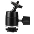 thumbnail image 3 of Rótula Esférica Rótula Multipropósito Zapata Esférica Universal Multipropósito Para Monitor De Cámara Suministros De Luz De Relleno LED ANGGREK Spherical Ballhead, 3 of 8
