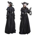 thumbnail image 2 of Plague Doctor Steampunk Halloween Costumes For Women Medieval Dress Adult Outfit Clothes Gothic Witch Cosplay Priest Horror Mask, 2 of 3