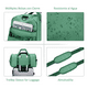 thumbnail image 3 of Maleta Deportiva Bolsa Gym Viaje Mochila Fitness Bag, Color Verde-Agua, 3 of 5