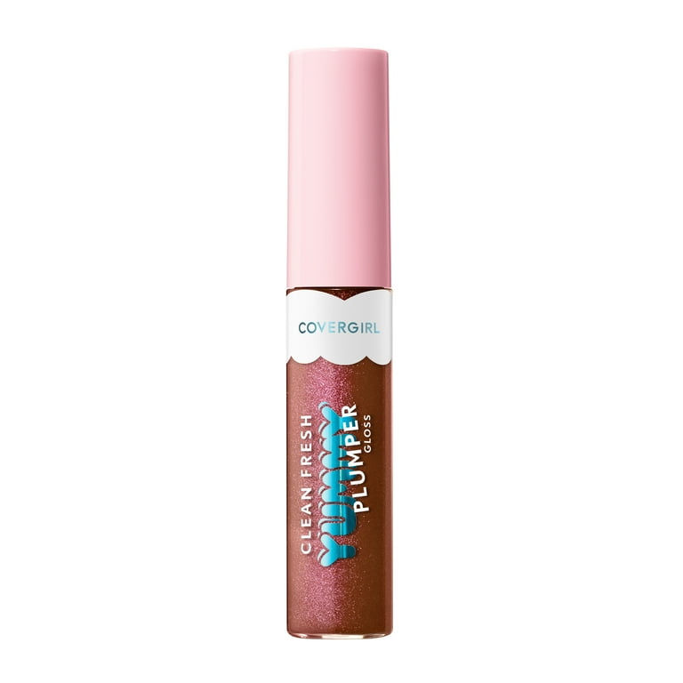 COVERGIRL Clean Fresh Yummy Gloss Plumper, Like You a Choco-lot 720, 0.33 fl oz