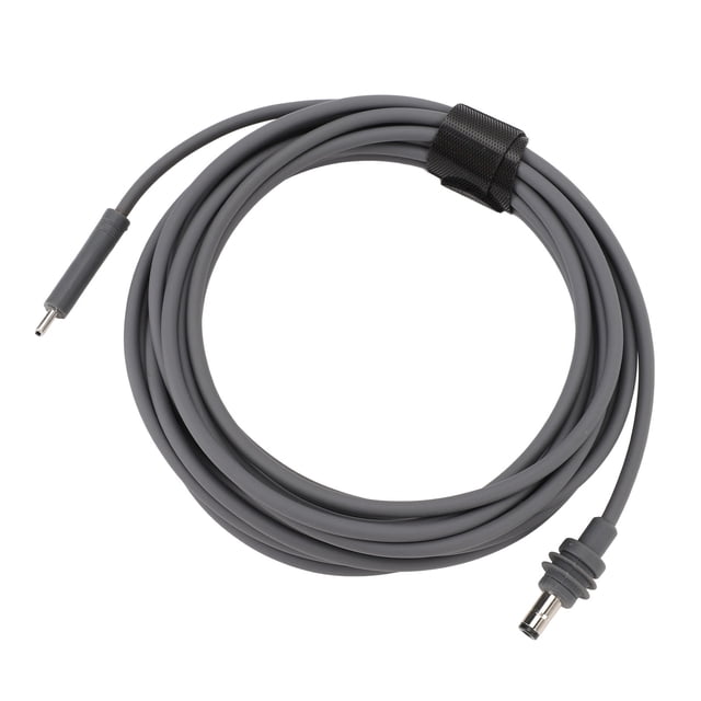 Mini USB C to DC Power Cable, Waterproof Rubber DC Male to Type C Male Power Cord Plug and Play USB Type C Input to Barrel Jack Charging Cord, Extended Length