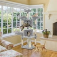 thumbnail image 2 of Renwick 69" Multilevel Cat Tree Tower, Light Gray, 2 of 8