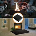thumbnail image 5 of Alfombrilla para parrilla de barbacoa, alfombrilla para parrilla de exterior, ignífuga, reutilizable, fácil de limpiar, impermeable, para patio con césped, 165 cm x 99 cm, 5 of 5