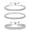 Silver, variant on Tennis Bracelets For Women - Silver Plated Bracelet Stack Cubic Zirconia CZ Diamond Adjustable Stackable Bracelets Set For Prom Wedding Jewelry Gift 3Pcs