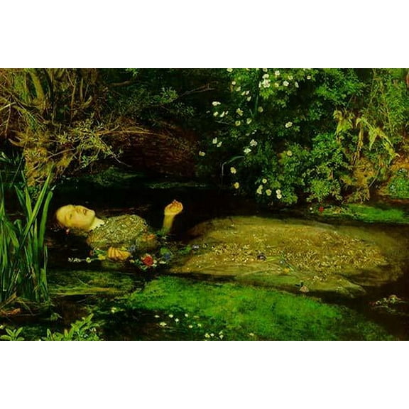 Ophelia-Fine art canvas print (20" x 30")
