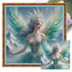 thumbnail image 1 of Hilo algodón ecológico bordado 14CT 2 hebras impresión 45*45cm Wdftyju Kit serie personajes punto cruz Angel Girl, 1 of 9