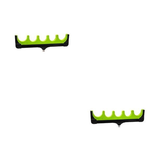 Greeniant Soporte para caña de pescar, alimentador de plástico EVA, estante de almacenamiento para la cabeza del reposapiés, soporte para el suelo, Type2 NO2 Greeniant CBP229264