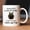 White, variant on 11oz Funny Ceramic Coffee Mug, Owl Pattern, Slogan My Nice Button Is Out Of Order But My Bite Me Button Works Fine, Decorative Cup, Ideal Birthday Holiday Gift for Home Office Party