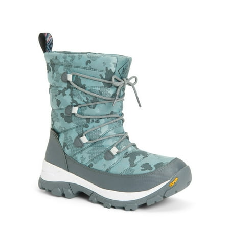 Muck Women's Nomadic Sport AGAT Lace Boot - Castlerock/Trooper Camo, 6