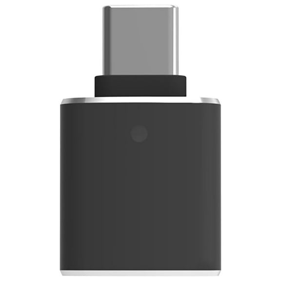 Holloyiver USB-C to USB Adapter, Type C Male to USB 3.0 Female Adaptor, OTG USB Adapter to USB-C Compatible with Type-C Smartphones, Tablets and Laptops (Black)