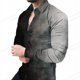 thumbnail image 1 of Camisas de leopardo de lujo para hombre, camisas de moda, camisas hawaianas de manga larga, blusas de playa con cadena dorada, ropa para hombre, Camisa Voion para hombre, 1 of 6