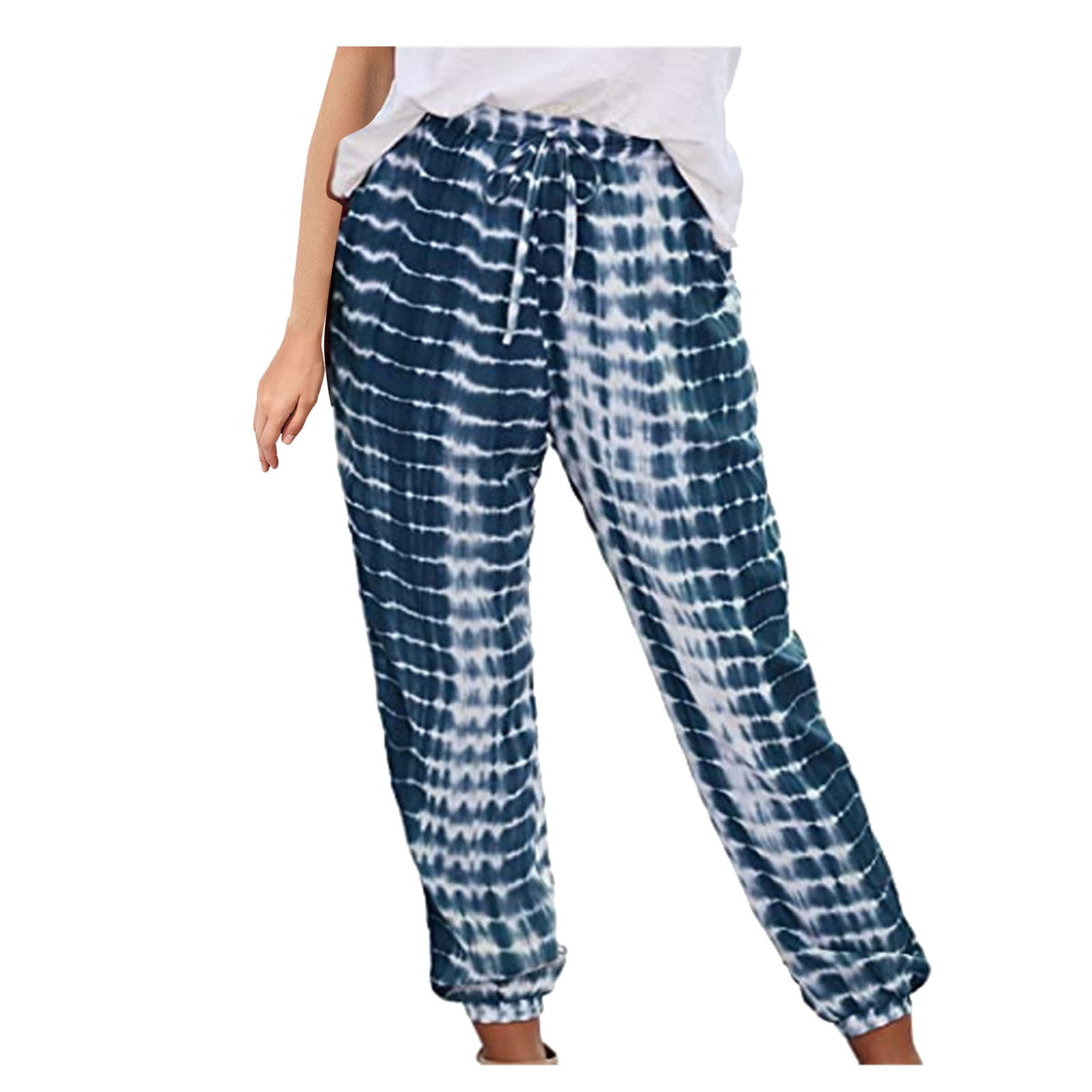 Clearance! QIPOPIQ Women's Leggings Summer Sports Plus Size High Waist