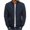Navy blue, variant on LANGWYQU Spring Fall Men Solid Casual Stand Collar Zipper Jacket Coat
