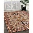 thumbnail image 3 of Ahgly Company Machine Washable Indoor Rectangle Traditional Saffron Red Area Rugs, 6' x 9', 3 of 7