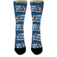 thumbnail image 4 of ThisWear Corgi Dog Crew Socks Corgi Butts Make Me Nuts Funny Dog Bday Supplies 12-Pair Novelty Crew Socks, 4 of 5