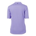thumbnail image 3 of Women's Cutter & Buck Purple Minnesota Vikings Virtue Eco Pique Recycled DryTec Polo, 3 of 3